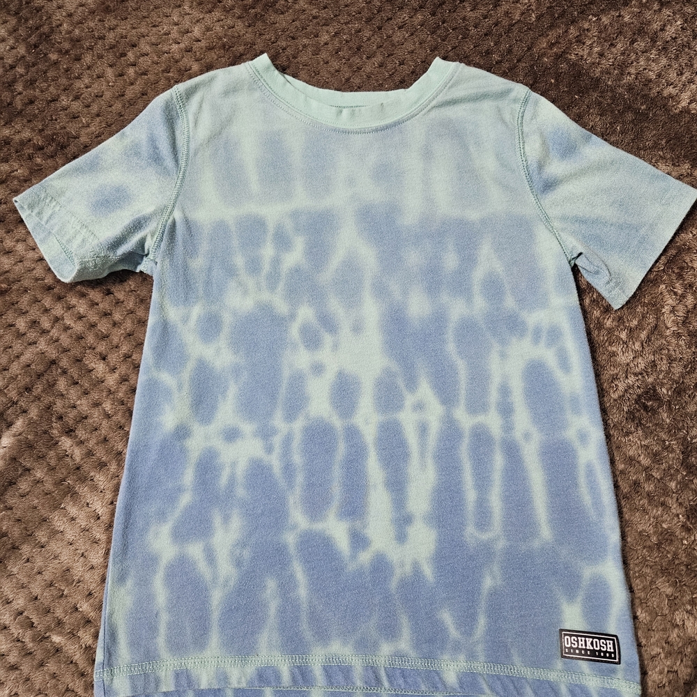 OshKosh B'gosh Blue-Green Tie-Dye Kids Tee